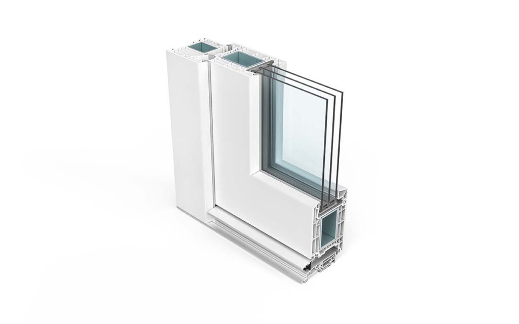 VEKA Softline 82 Haustür